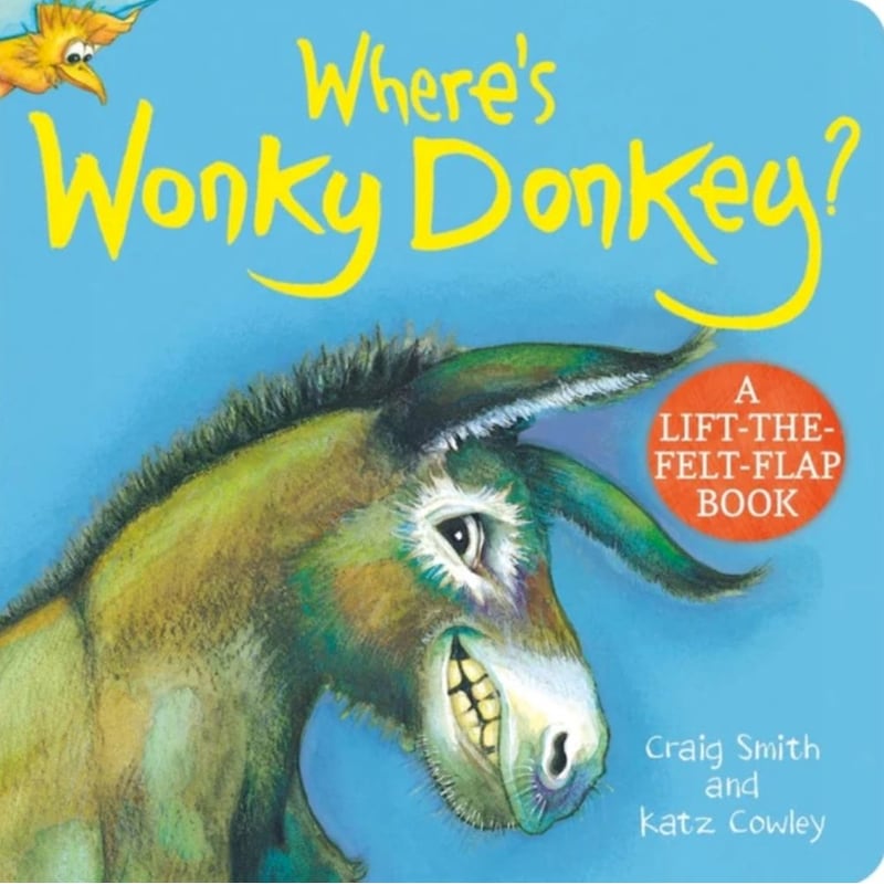 Wheres Wonky Donkey? Felt Flaps