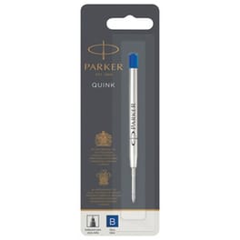 Parker Quinkflow Refill B Blue Ballpoint Pen (blister)