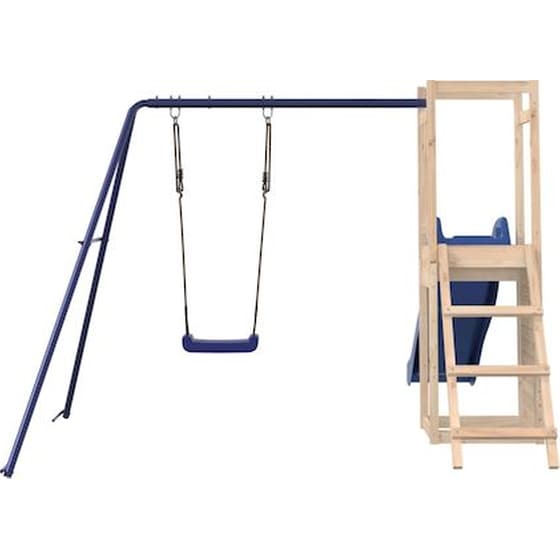 VidaXL Παιδική Χαρά Εξωτερικού Χώρου από Μασίφ Ξύλο Πεύκου image 5