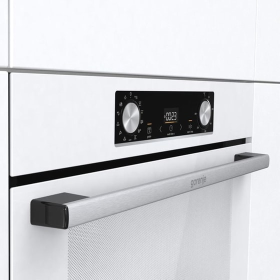 GORENJE BOS6737E03WG 77 Lt Λευκό Εντοιχιζόμενος Φούρνος Άνω Πάγκου image 3