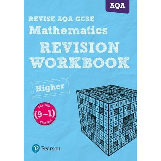 Pearson REVISE AQA GCSE Maths Higher Revision Workbook - 2023 and 2024 exams image 0