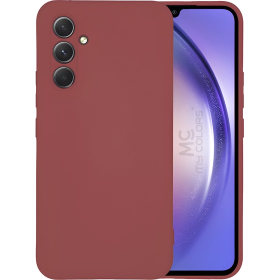 Θήκη Samsung Galaxy A34 - My Colors - Μπορντό image 0