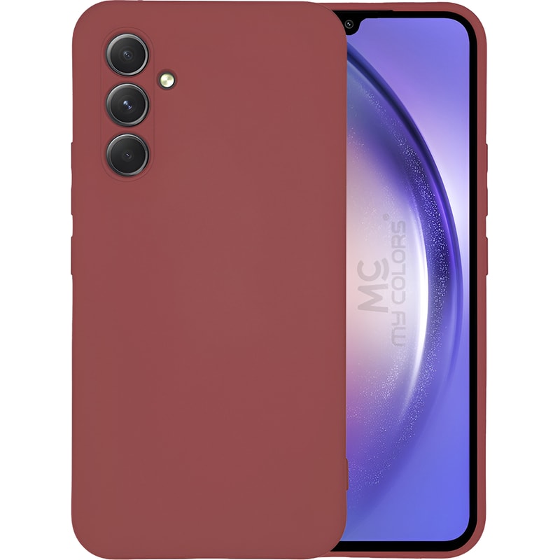 MY COLORS Θήκη Samsung Galaxy A34 - My Colors - Μπορντό