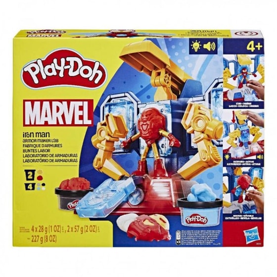 Hasbro Play-Doh Marvel Iron Man Armor Maker Lab image 0