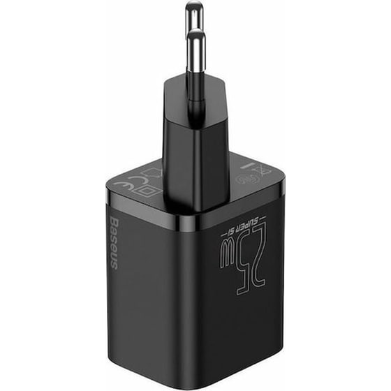 Φορτιστής Πρίζας Baseus Super Si USB‑C 25 W - Μαύρο image 1