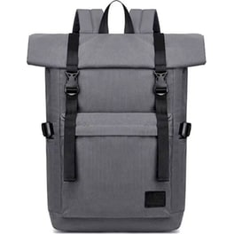 Τσάντα Πλάτης Amber με Θήκη Laptop 17.3'' AΜ2017 24 lt - Γκρι