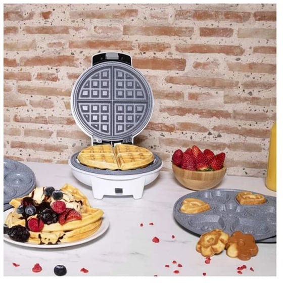 CECOTEC Fun Gofrestone 3 σε 1 CEC-08005 700 W 4 Θέσεων Λευκό Βαφλιέρα image 6