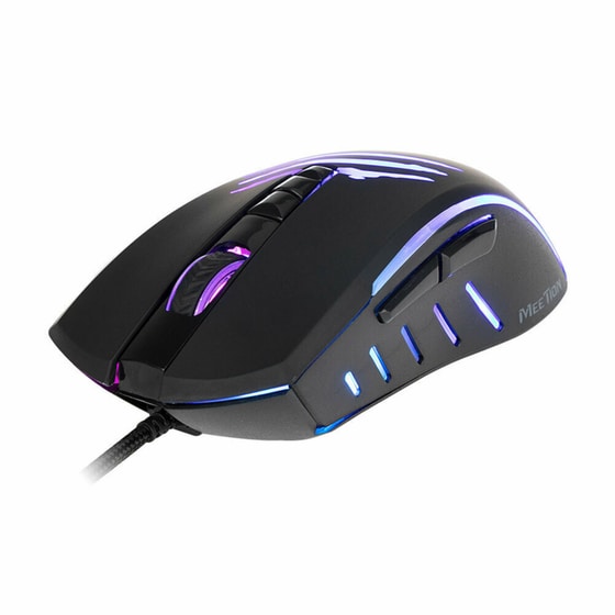 Meetion C011 RGB Gaming Ενσύρματο Ποντίκι + Mousepad Μαύρο image 5