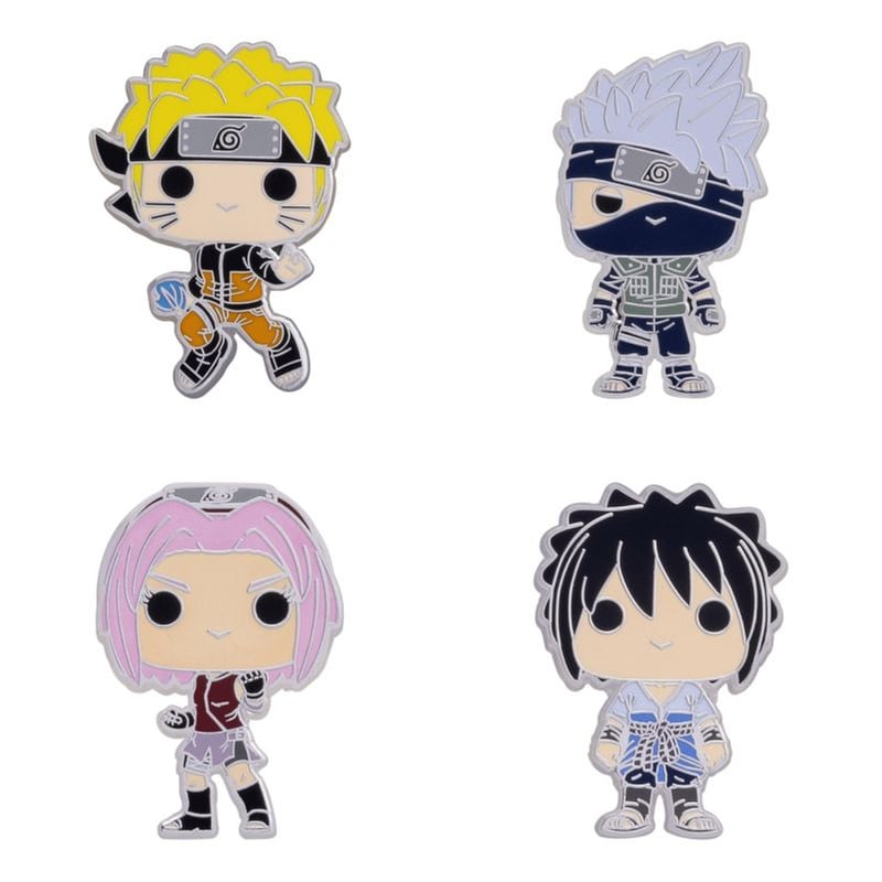 Funko Pop! Pin - Naruto Shippuden - Team 7 4-Pack