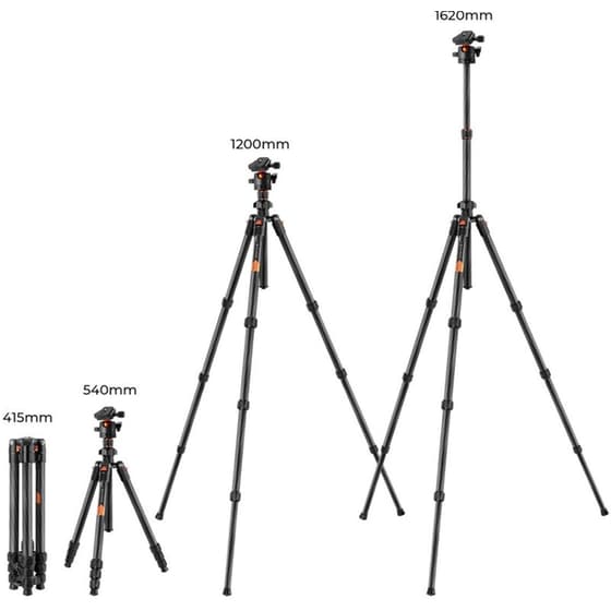 K&F Concept K254C2 + BH-36L X-Series Τρίποδο για Βίντεο image 5