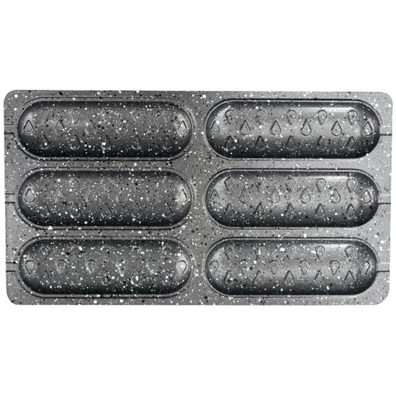 Συσκευή Hot Dog LEXICAL LHT-2330 750W Μαύρο-Ασημί image 1