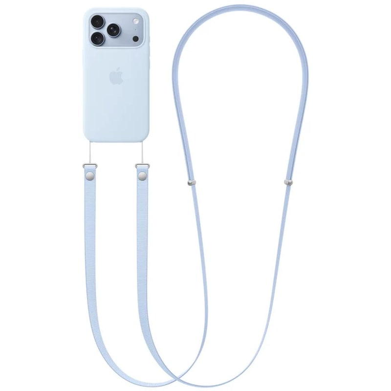 Λουράκι Λαιμού Apple Crossbody Strap για Apple iPhone - Crisp Blue