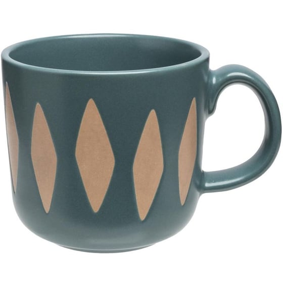 Κούπα Tranquillo Πήλινη 400 ml - Πετρόλ image 0