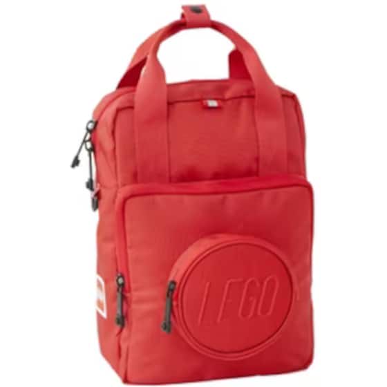 Τσάντα Πλάτης Προσχολική Lego Bags Brick Κόκκινη image 0