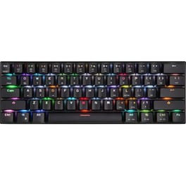 Motospeed Ck62 Rgb Black Μηχανικο Gaming Πληκτρολογιο (wired / Bluetooth - Dual Mode) (outemu Blue)