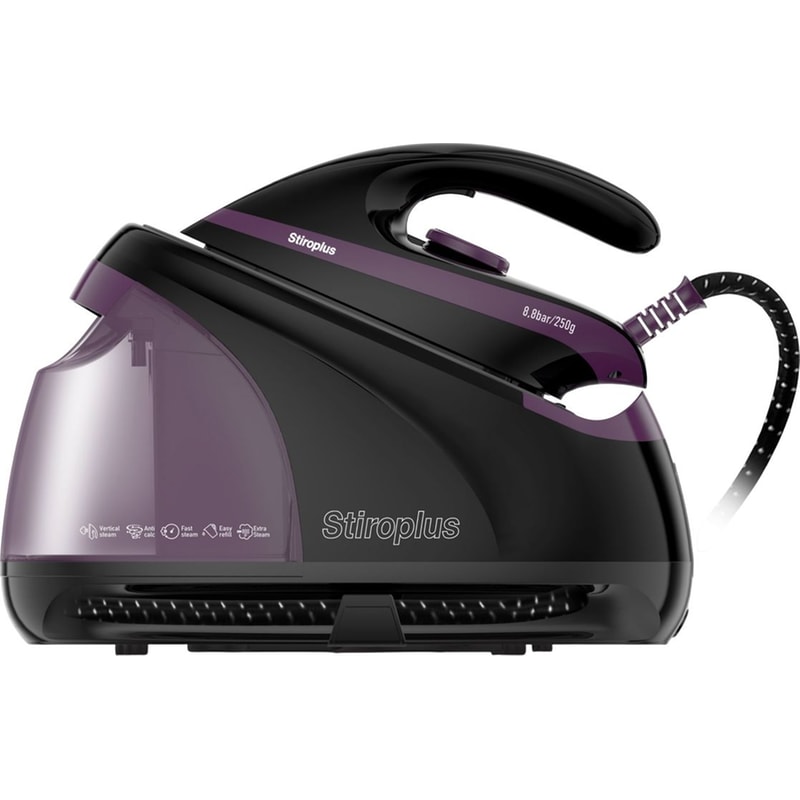 STIROPLUS STIROPLUS SP2520 8.8 bar με Δοχείο Νερού 1.7 L Μωβ/Μαύρο Σύστημα Σιδερώματος