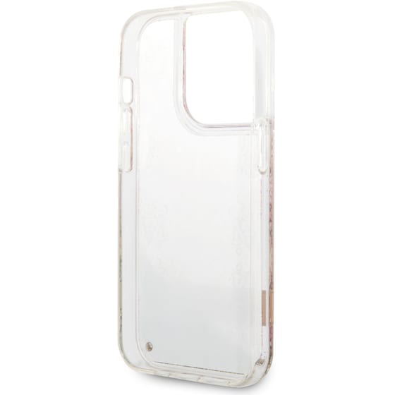 Θήκη Apple iPhone 14 Pro Max - Guess Liquid Glitter Paisley Gold Collection - Χρυσό image 1