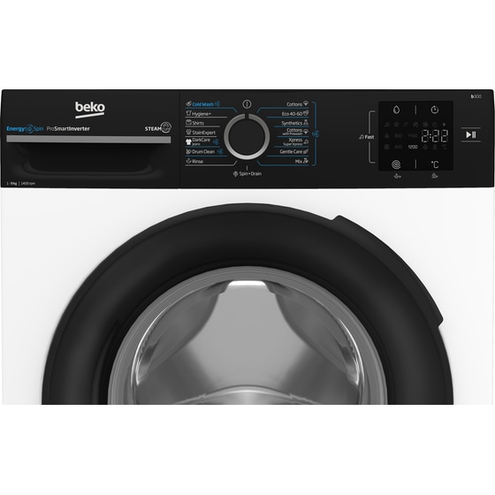 BEKO BM3WFSU39413WBPB 9 kg 1.400 Στροφές Λευκό Πλυντήριο Ρούχων image 4