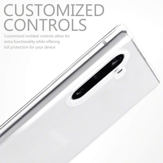 Θήκη Samsung Galaxy Note 10 - Terrapin Slim Fit - Transparent image 3
