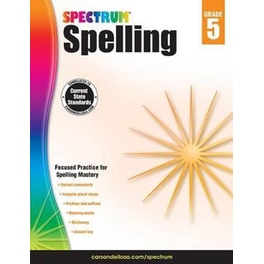 Spectrum Spelling, Grade 5