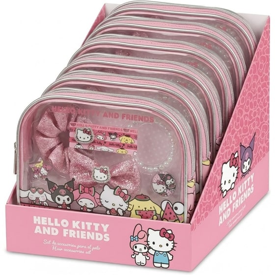 Τσαντάκι Cerda Beauty με Αξεσουάρ Hello Kitty and Friends image 6
