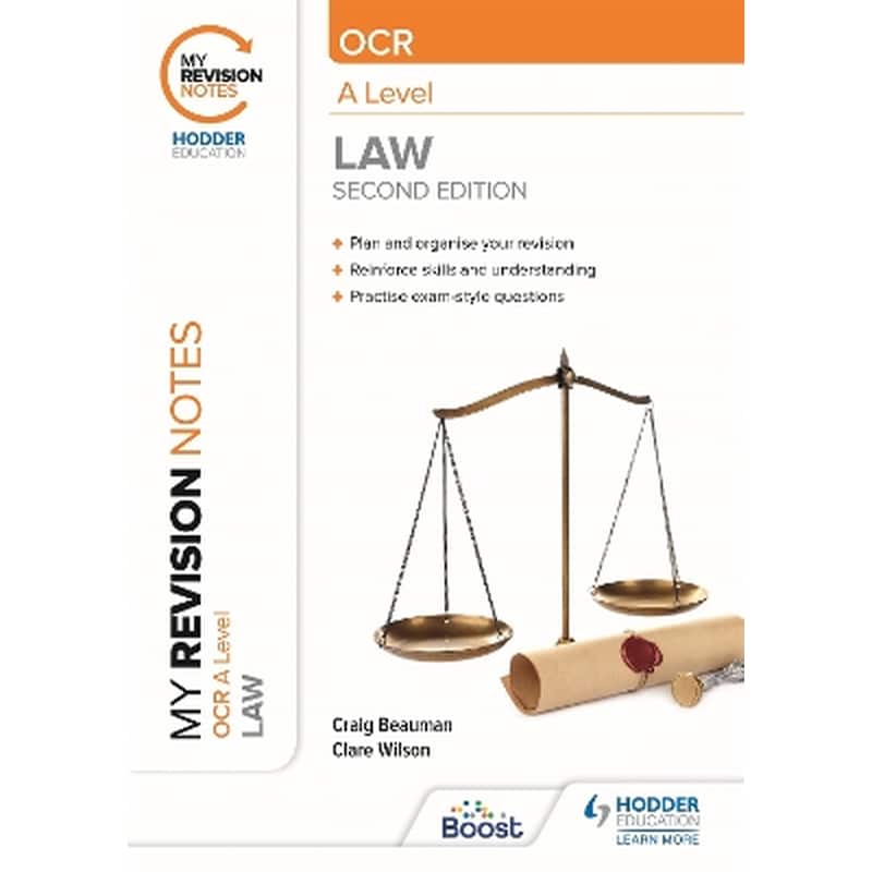 My Revision Notes: OCR A Level Law Second Edition