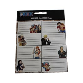 Αυτοκόλλητες Ετικέτες Gim One Piece (2 Φύλλα - 16 Τεμάχια)