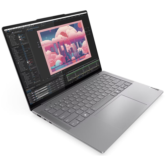 Lenovo Yoga Pro 7 14AHP9 14.5" 2.5K IPS (Ryzen 7-8845HS/16GB/1TB SSD/GeForce RTX 3050/Win11Home) Laptop image 2