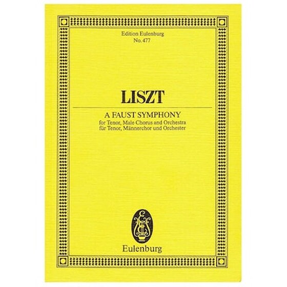 Lizst - A Faust Symphony [pocket Score] image 1