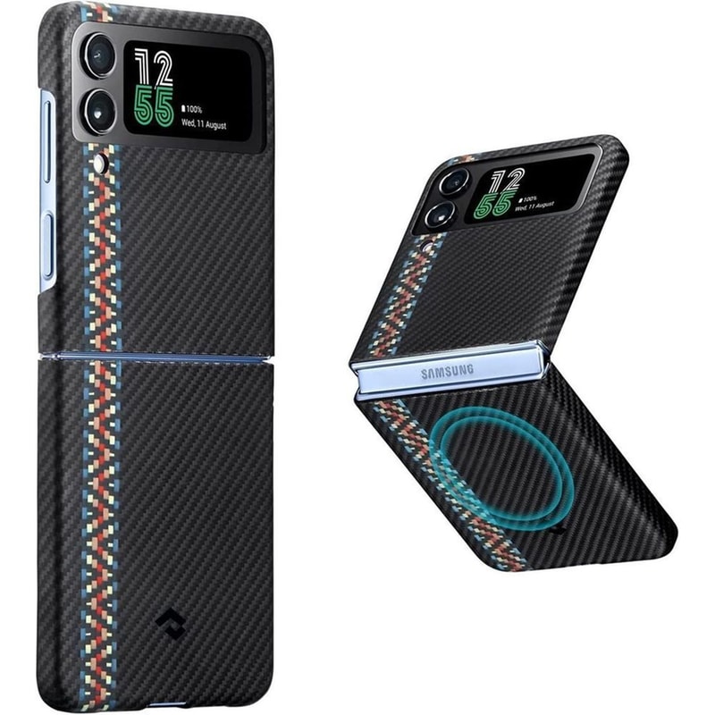 PITAKA Θήκη Samsung Galaxy Z Flip 4 - Pitaka Fusion Weaving Magez Case 3 Rhapsody