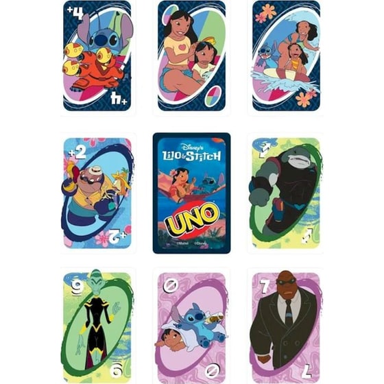 UNO Lilo & Stitch Επιτραπέζιο (Mattel) image 4
