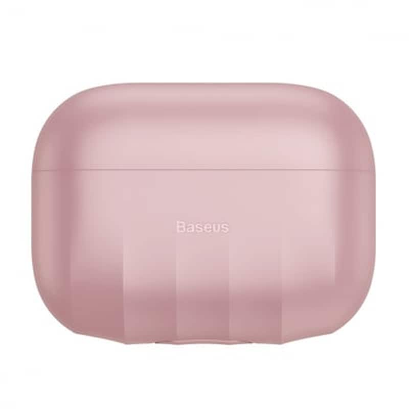 BASEUS Θήκη Baseus Shell Apple Airpods Pro Ρόζ (6953156217423)