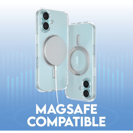 Θήκη Apple iPhone 16 - PanzerGlass MagSafe Kickstand Case - Transparent with Black Stand image 8
