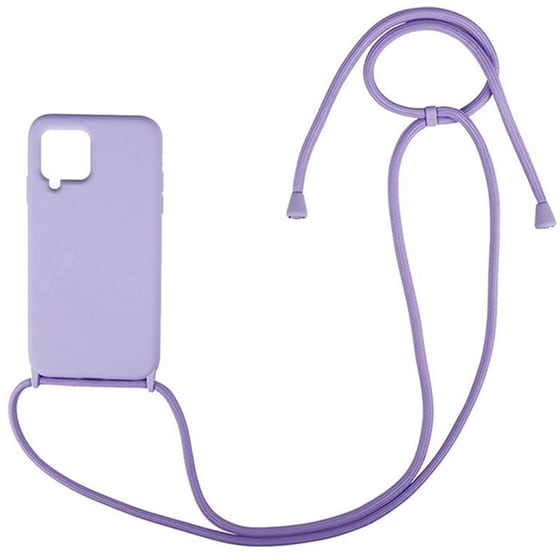 Θήκη Samsung Galaxy M32 4G - Sonique Carryhang Με Κορδόνι - Λιλά image 0