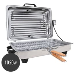 Ηλεκτρική Ψησταριά BBQ ROLLER 18/D 1050 W Inox