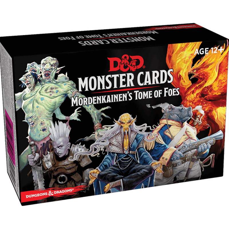 D N D Monster Cards: Mordenkainens Tome Of Foes