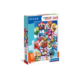 Παιδικό Παζλ Clementoni Maxi Super Color Pixar Party (24 Κομμάτια)