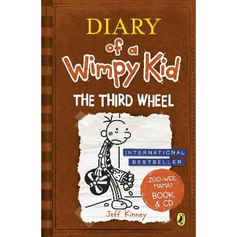 Diary of a Wimpy Kid: The Third Wheel book CD