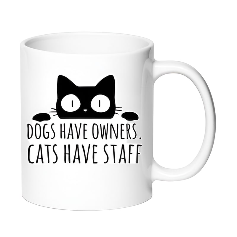 Κούπα Cats Νo3 Κεραμική 330 ml - Λευκό