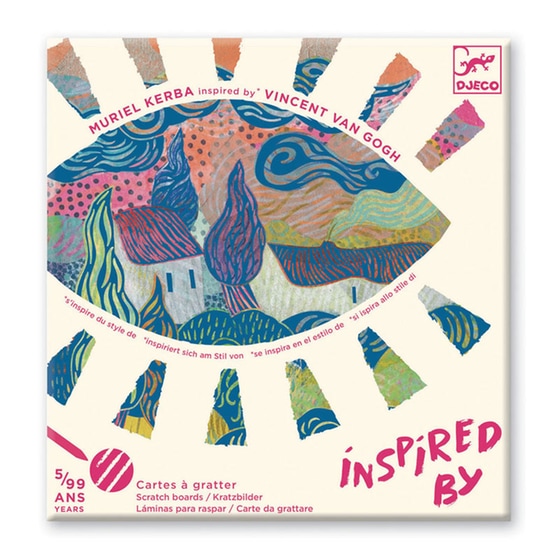 Djeco Ανακαλύπτω Ξύνοντας Την Εικόνα Van Gogh - Τοπία image 0