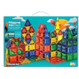 Μαγνητικά Τουβλάκια Happihobbi Ultimate Set (100 Τεμάχια)