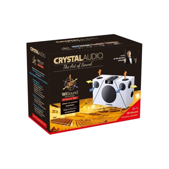Ηχείο Crystal Audio 3D-74 WiSound - Λευκό image 2