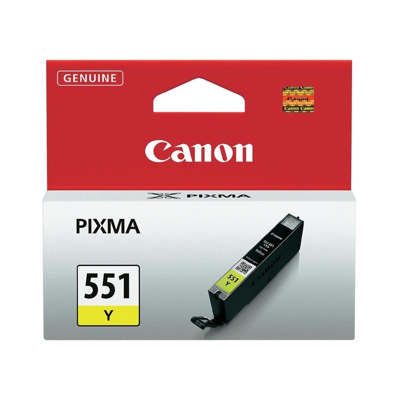 CANON Canon CLI-551 Κίτρινο Μελάνι Εκτυπωτή 6511B001