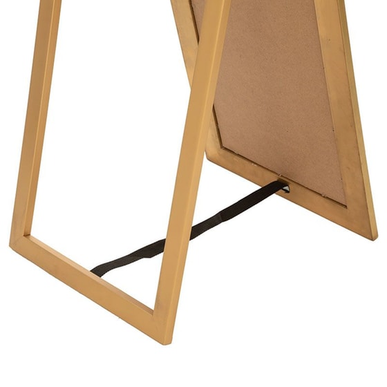 Καθρέπτης Δαπέδου Spitishop A-s Stand Adele 126563d Ξύλινο 40x4x160cm - Χρυσό image 2