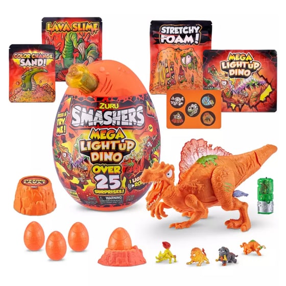 Φιγούρες Zuru Smashers S4 Light Up Μεγάλο Αυγό με Δεινόσαυρο image 1