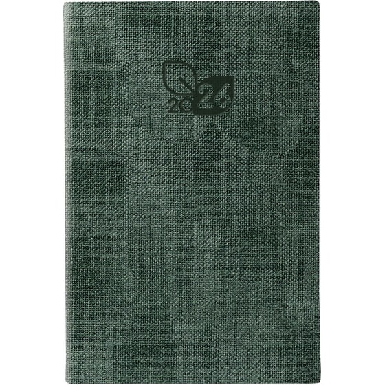 Ημερολόγιο Ημερήσιο 2026 Θεοφύλακτος 12M Nature Eco Flat Πράσινο image 0