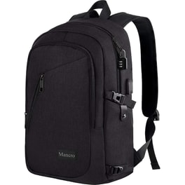 Τσάντα Laptop Mancro 1006 15.6" Αδιάβροχη - Μαύρο