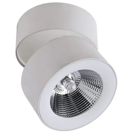 Σποτ Μονόφωτο Viokef Round Moris Led 4208300 Μεταλλικό - Λευκό