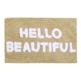 Πατάκι Μπάνιου Das Home Bathmats 0675 Ορθογώνιο από Βαμβάκι 50x80 cm cm - Μπεζ/Εκρού