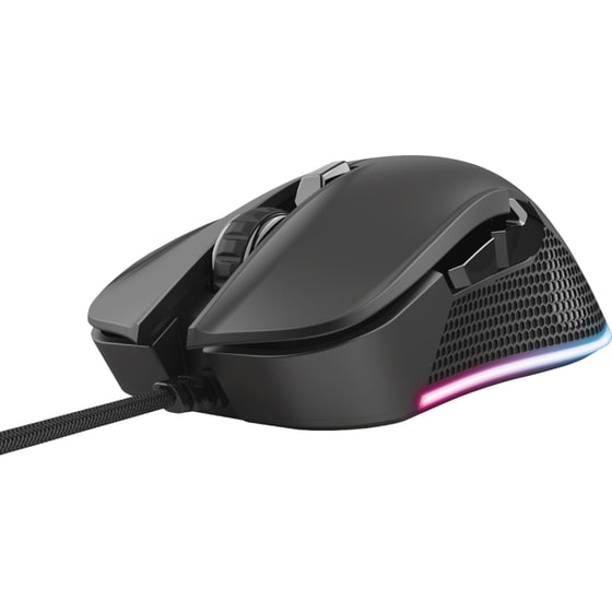 Trust GXT 922 Ybar RGB Gaming Ενσύρματο Ποντίκι - Μαύρο image 3
